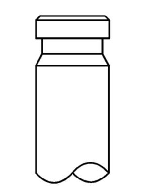 MAHLE ORIGINAL Inlet valve Article number: 007 VE 30760 000 cheaply