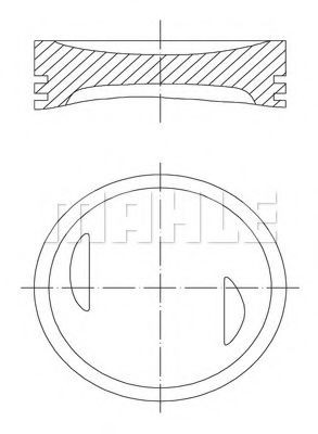 MAHLE ORIGINAL Stempel Varenummer: 643 06 00 billige