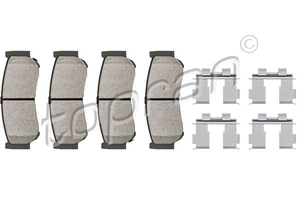 TOPRAN Mass air flow sensor Article number: 110 463 cheaply