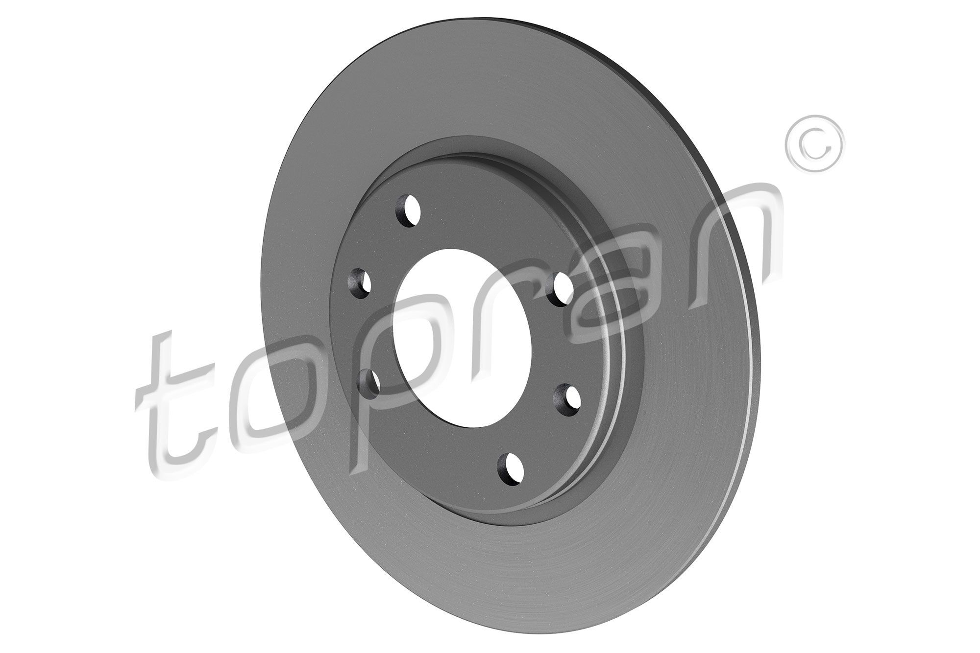 TOPRAN Brake disc Article number: 721 891 cheaply
