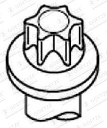 GOETZE Bolt Kit, cylinder head Article number: 22-15007B cheaply