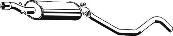 ASMET Middle silencer Article number: 05.081 cheaply