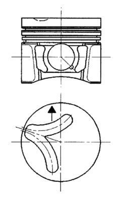 KOLBENSCHMIDT Cylinder Head Article number: 50003171 cheaply