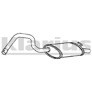 VEGAZ Rear silencer Article number: JS-35 cheaply