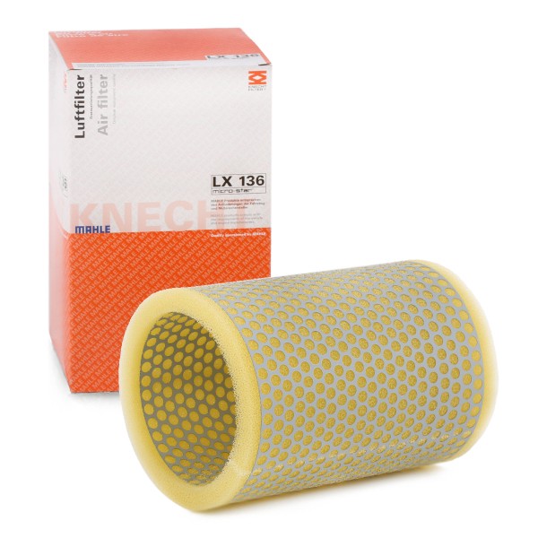 MAHLE ORIGINAL Air filter Article number: LX 136 cheaply