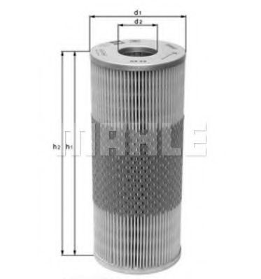 MAHLE ORIGINAL Oil filter Article number: OX 60 cheaply