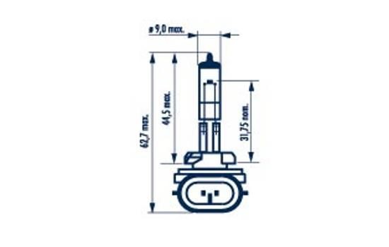 NARVA Fog light bulb Article number: 48042 cheaply
