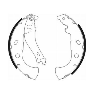 ABE Brake Shoe Set Article number: C0F015ABE cheaply