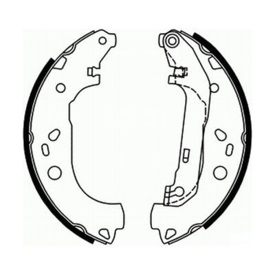 ABE Brake Shoe Set Article number: C0G050ABE cheaply