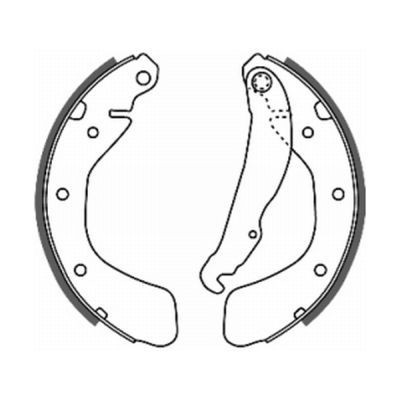 ABE Brake Shoe Set Article number: C0X007ABE cheaply