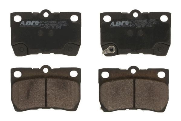 ABE Brake pad set Article number: C22033ABE cheaply