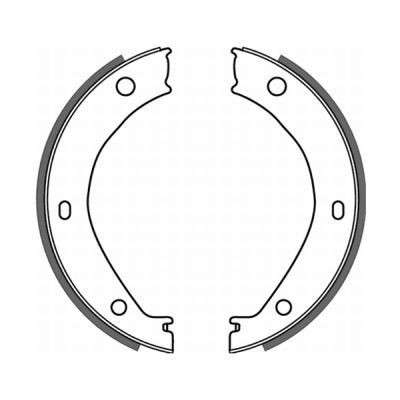 ABE Handbrake shoes Article number: CRB002ABE cheaply