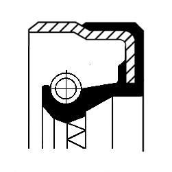 CORTECO Shaft Seal, transfer case Article number: 01035170B cheaply