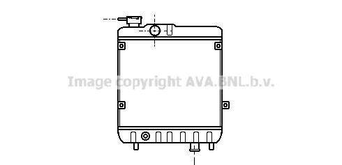 AVA COOLING SYSTEMS Engine radiator Article number: ST2011 cheaply