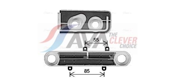AVA COOLING SYSTEMS Engine radiator Article number: FD2053 cheaply