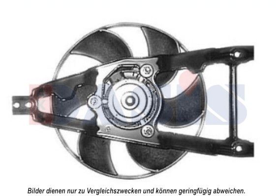AKS DASIS Køleventilator Varenummer: 088050N billige