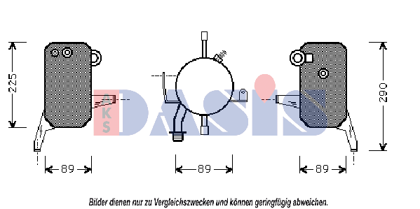 AKS DASIS Dryer, air conditioning Article number: 800416N cheaply