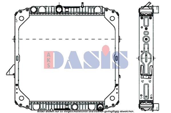 AKS DASIS Fan clutch Article number: 058160N cheaply