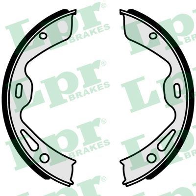 LPR Handbrake shoes Article number: 01042 cheaply