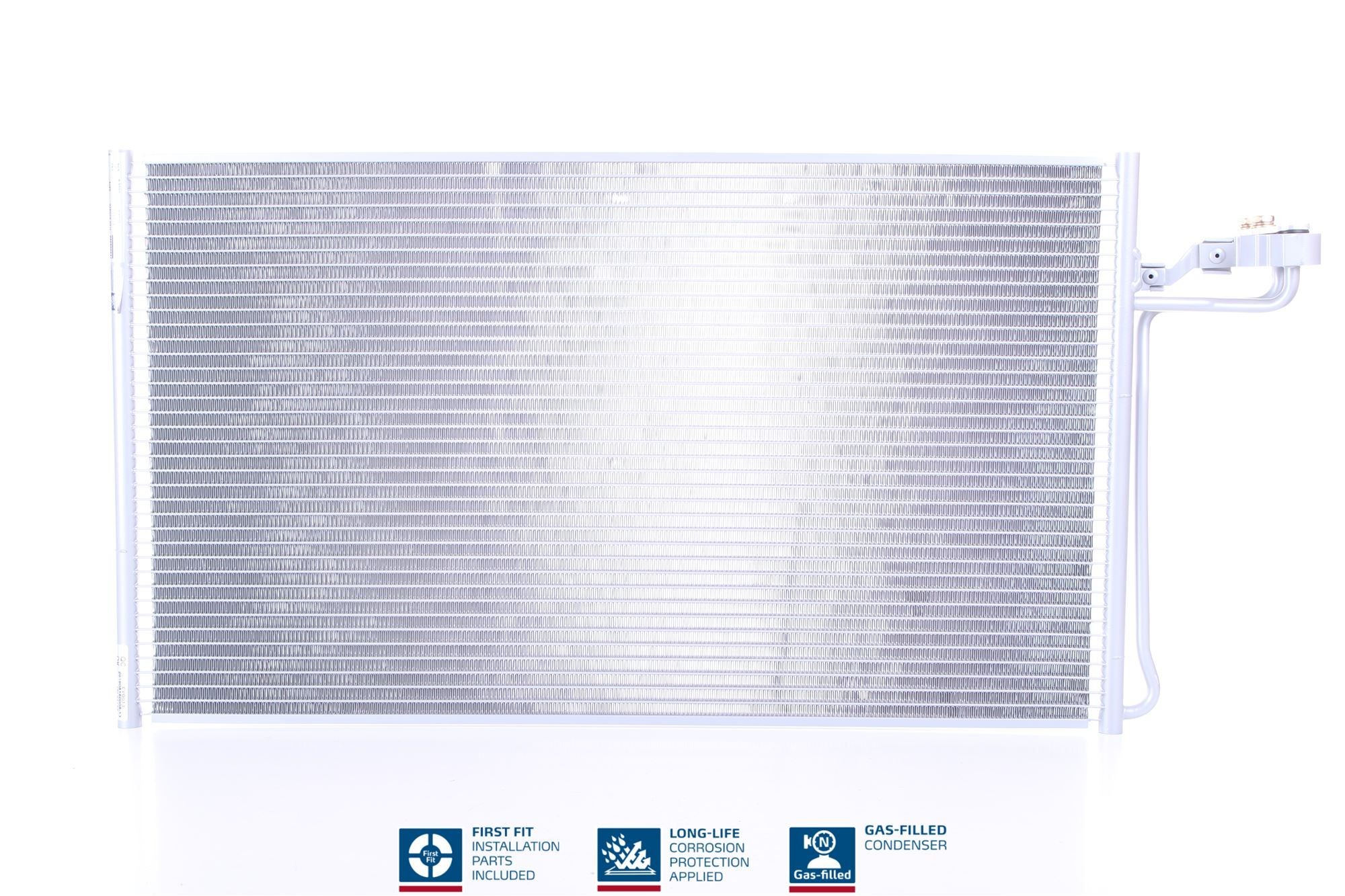 NISSENS Air conditioning condenser Article number: 940220 cheaply