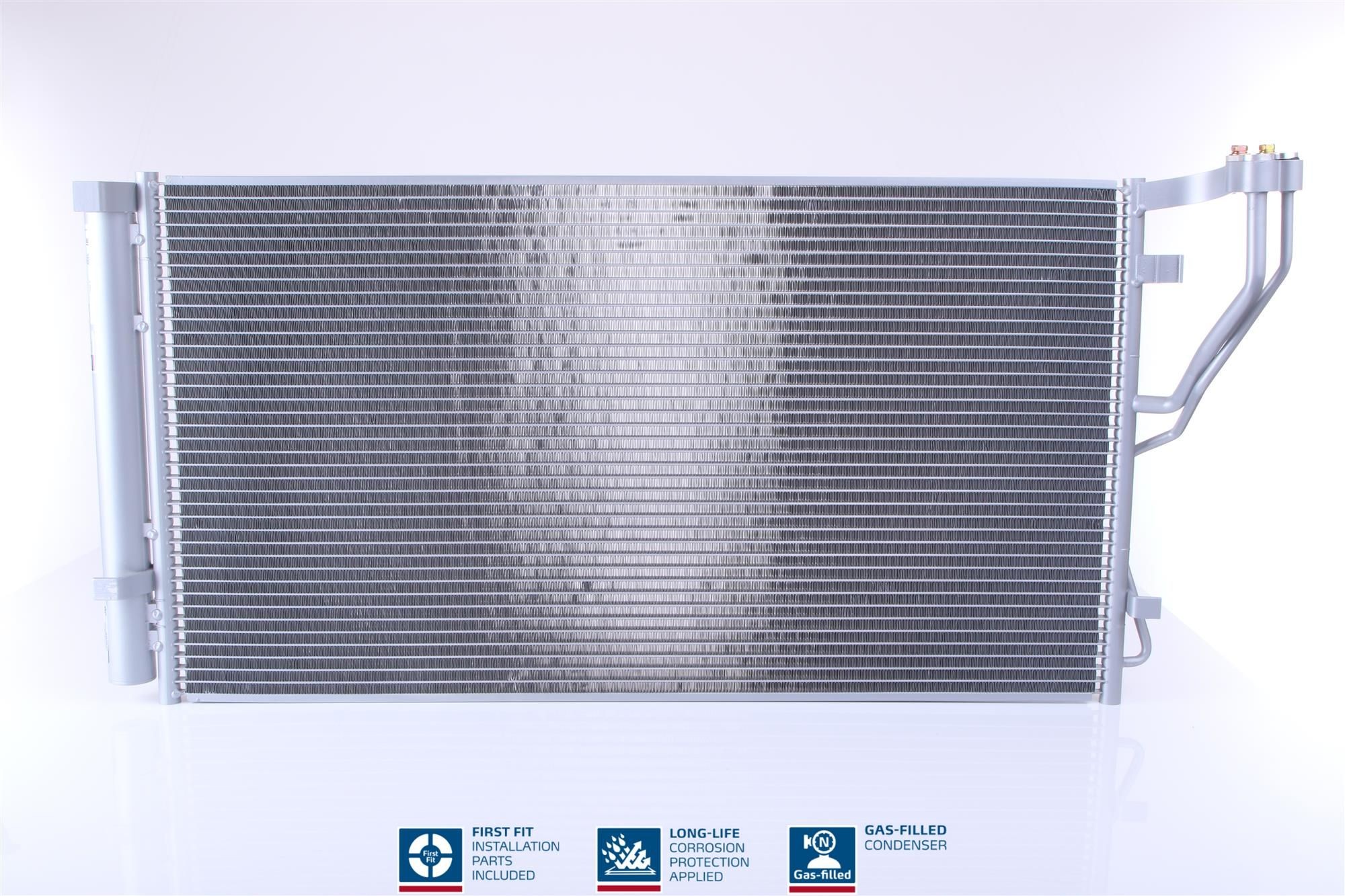 NISSENS Air conditioning condenser Article number: 940244 cheaply