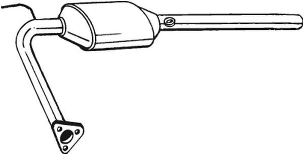 BOSAL Catalytic converter Article number: 099-545 cheaply