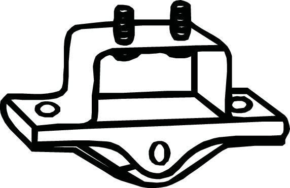 BOSAL Rubber Strip, exhaust system Article number: 255-857 cheaply