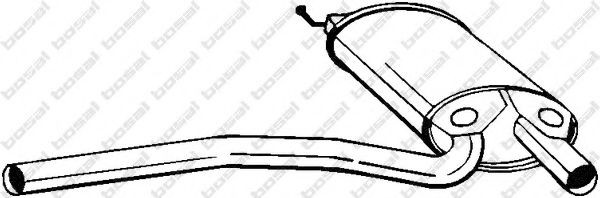 BOSAL Kesksummuti Artikli number: 105-113 soodsalt