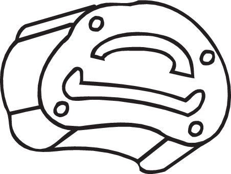 BOSAL Rubber Strip, exhaust system Article number: 255-518 cheaply