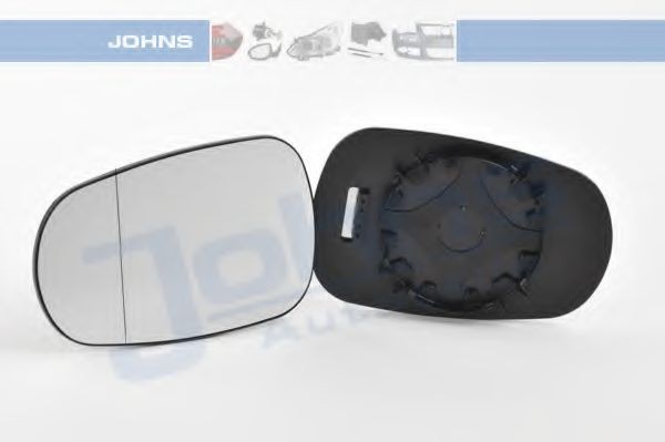 JOHNS Mirror Glass, outside mirror Article number: 60 08 37-82 cheaply