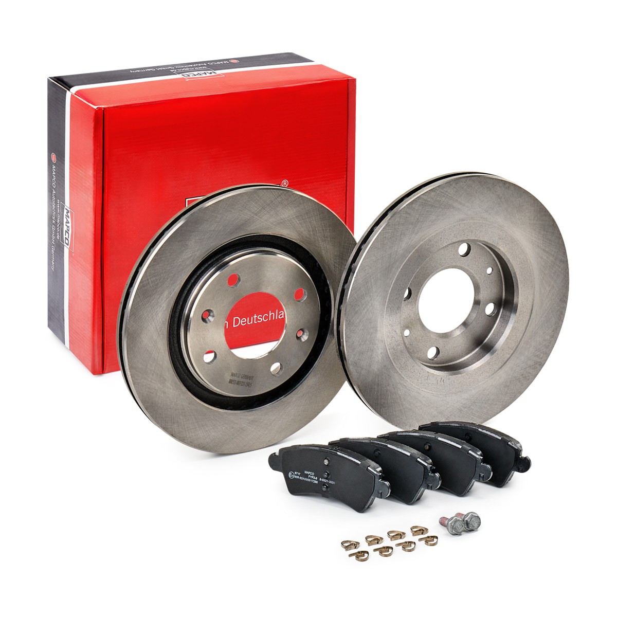MAPCO Brake discs and pads set Article number: 47158 cheaply