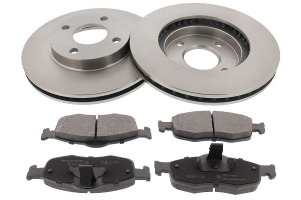 MAPCO Brake discs and pads set Article number: 47657 cheaply