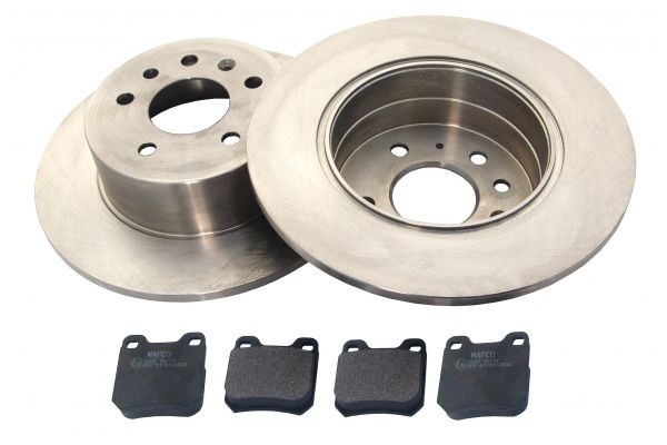 MAPCO Brake discs and pads set Article number: 47677 cheaply