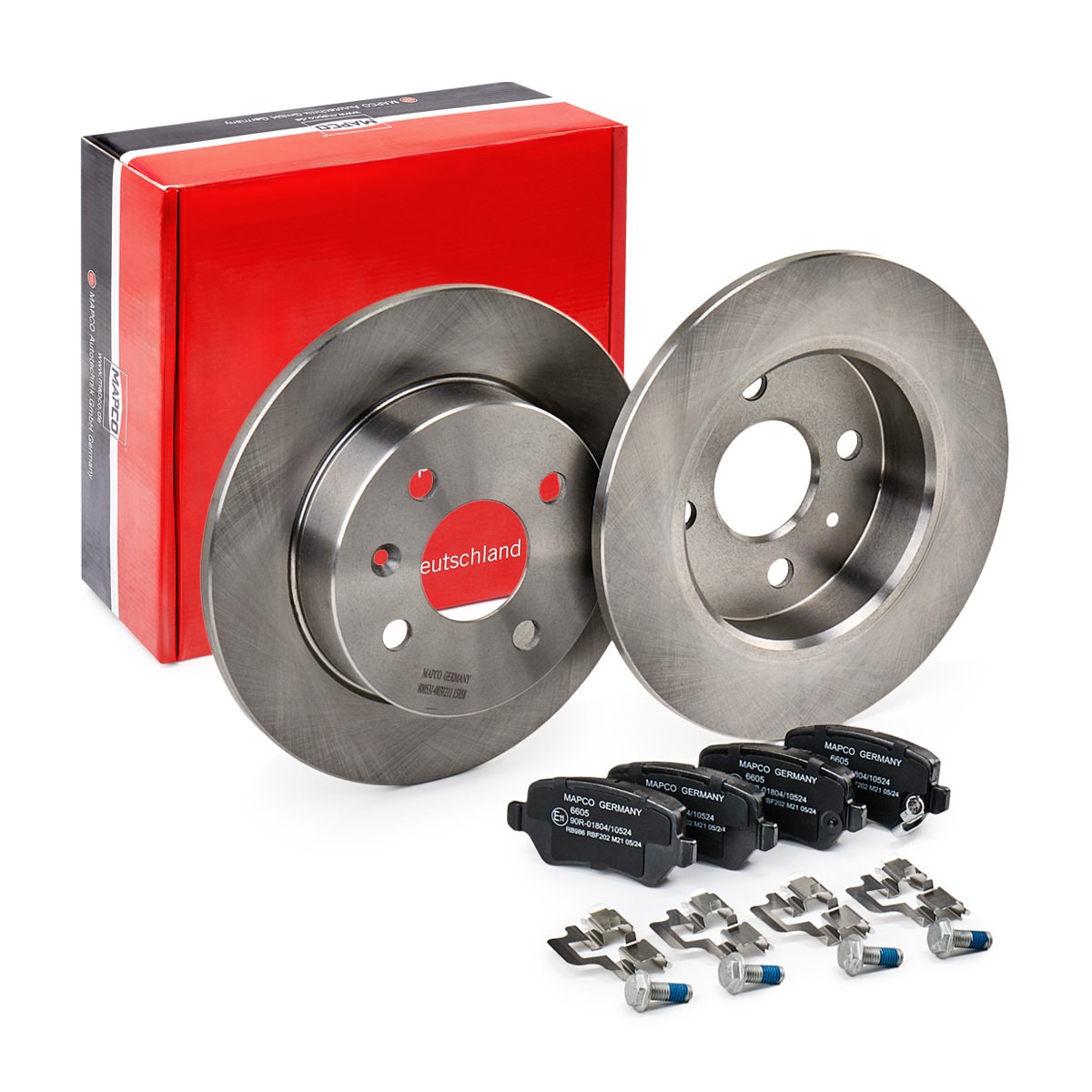 MAPCO Brake discs and pads set Article number: 47691 cheaply