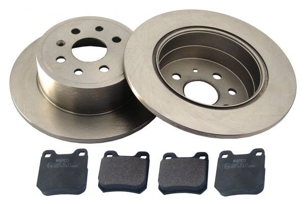 MAPCO Brake discs and pads set Article number: 47695 cheaply