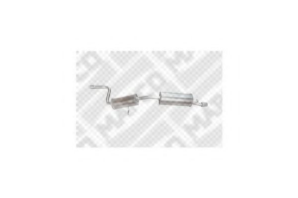 MAPCO Middle silencer Article number: 30056 cheaply