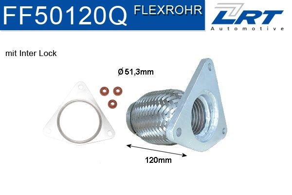 LRT Repair Pipe, catalytic converter Article number: FF50120Q cheaply