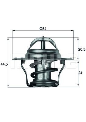 BEHR THERMOT-TRONIK Thermostat Article number: TX 4 87D cheaply