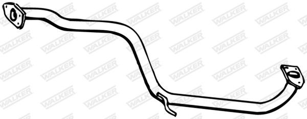 WALKER Exhaust Pipe Article number: 15729 cheaply