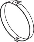 DINEX Clamp, silencer Article number: 51801 cheaply