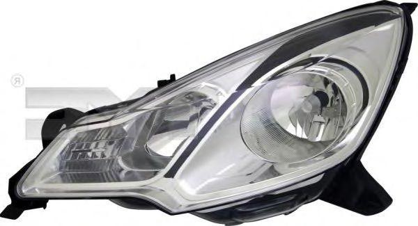 TYC Headlight Article number: 20-12258-15-2 cheaply