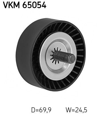 SKF Medløberhjul, multi-V-rem Varenummer: VKM 65054 billige