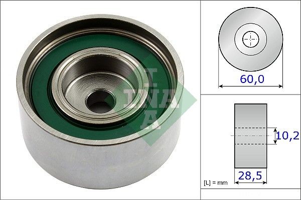 INA Timing belt deflection pulley Article number: 532 0599 10 cheaply