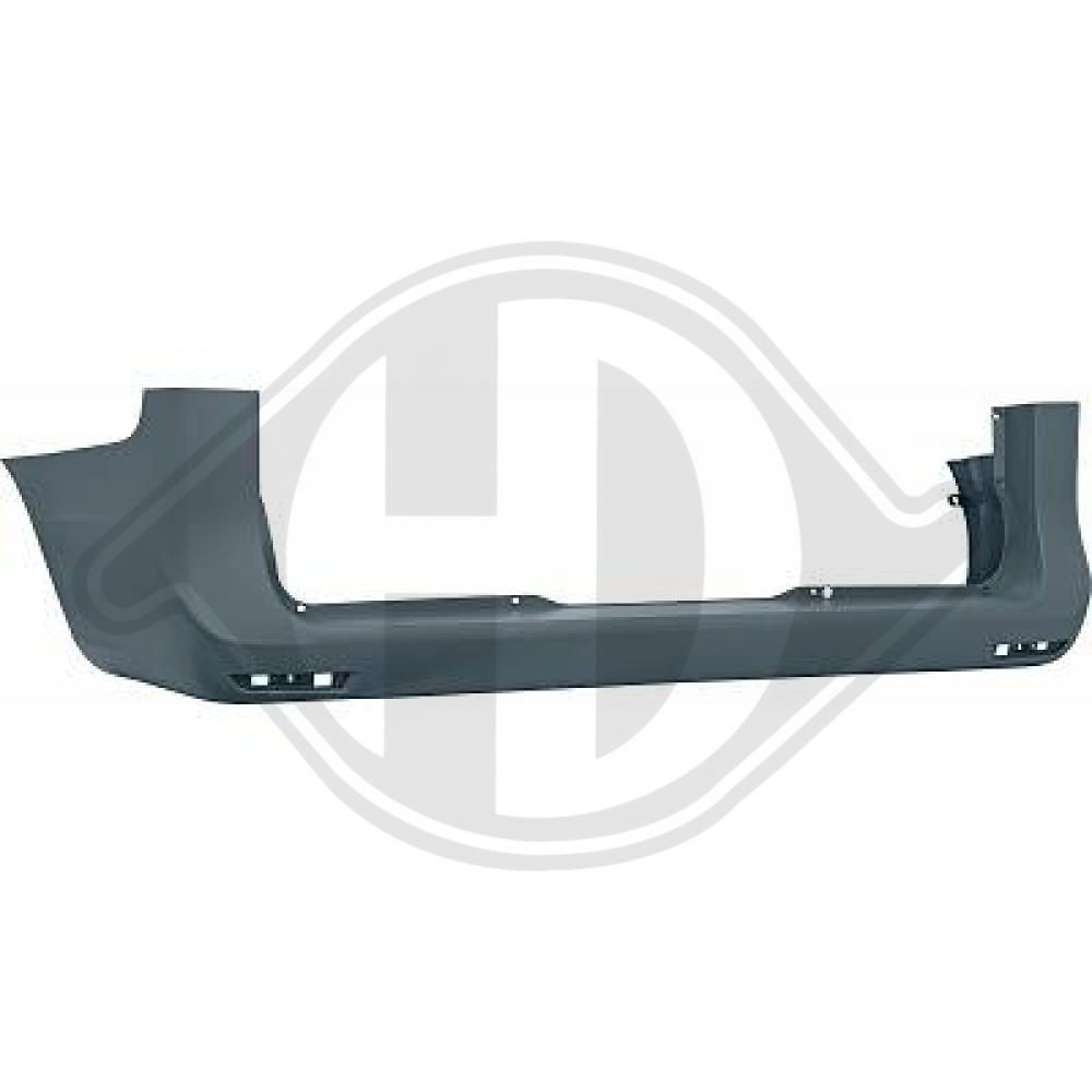 DIEDERICHS Bumper moulding Article number: 1671169 cheaply