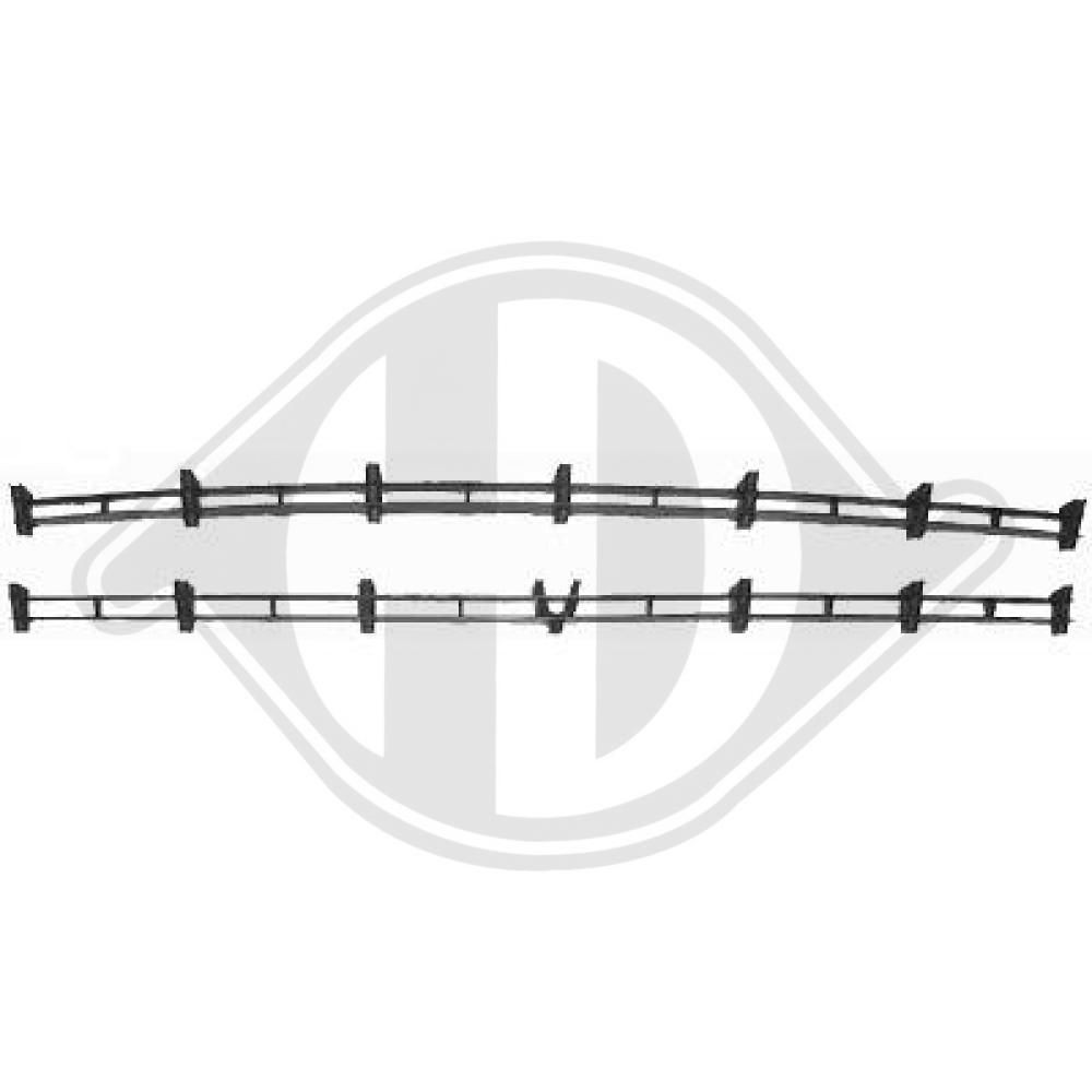 DIEDERICHS Bumper grill Article number: 1805145 cheaply