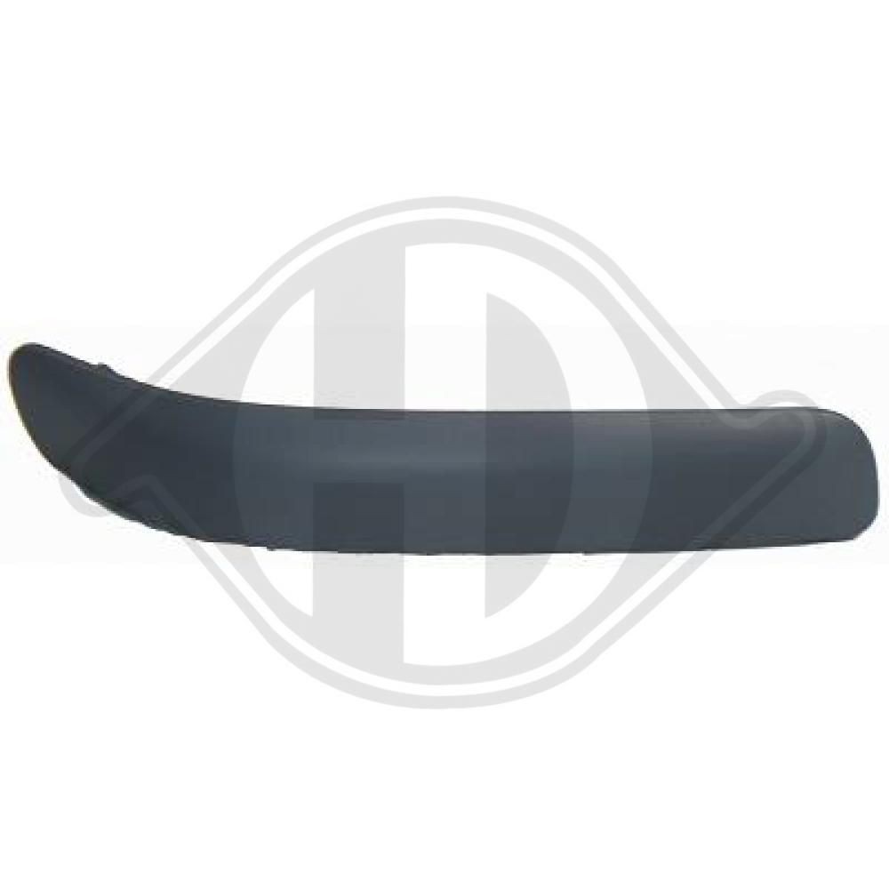 DIEDERICHS 6605367 Bumper moulding YARIS 1.4 D-4D (NLP10_) 75 PS Diesel 2005
