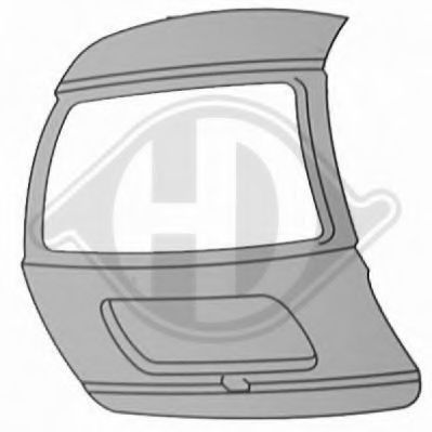 DIEDERICHS Boot- / Cargo Area Hatch Article number: 1425628 cheaply