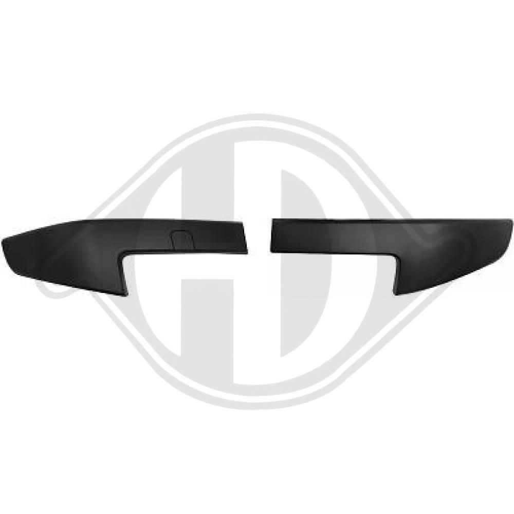 DIEDERICHS 4464162 Bumper moulding MEGANE 1.6 16V (LM1R, LM0C) 112 PS Petrol