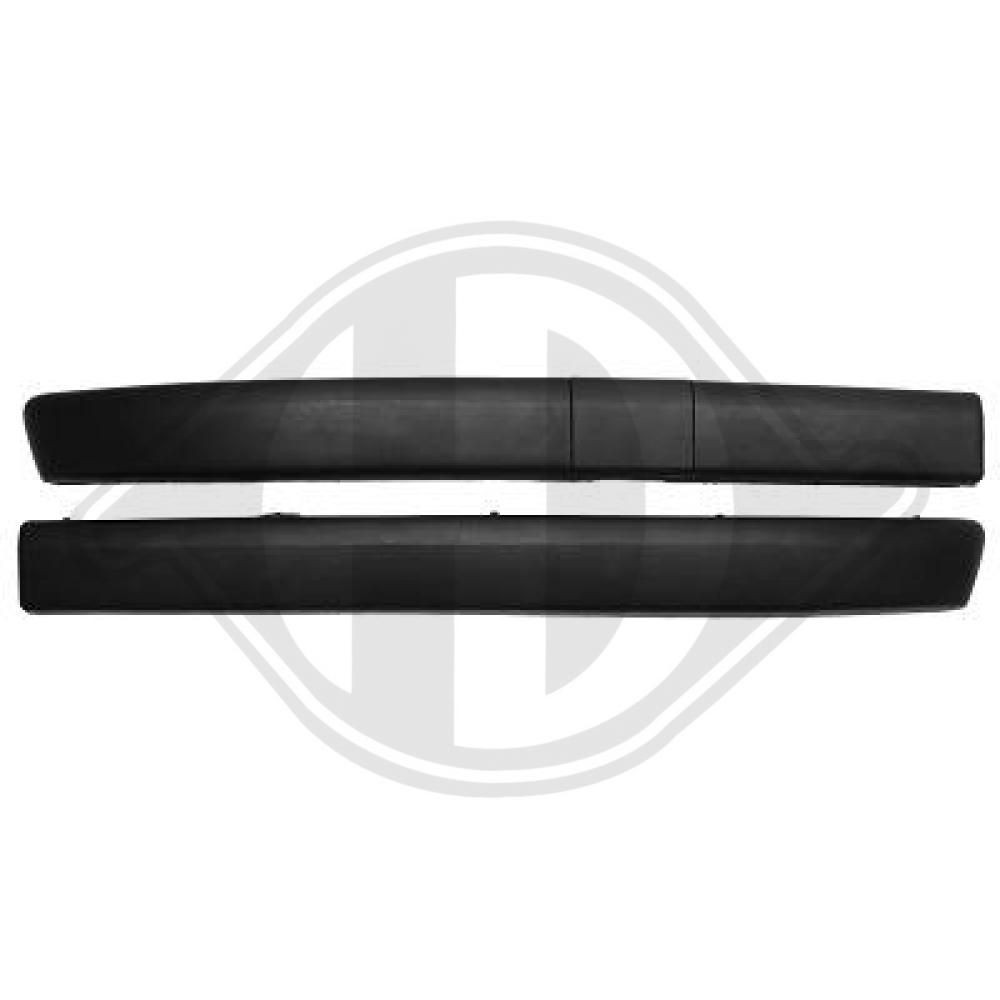 DIEDERICHS 4414052 Bumper moulding CLIO 1.5 dCi 103 PS Diesel 2014
