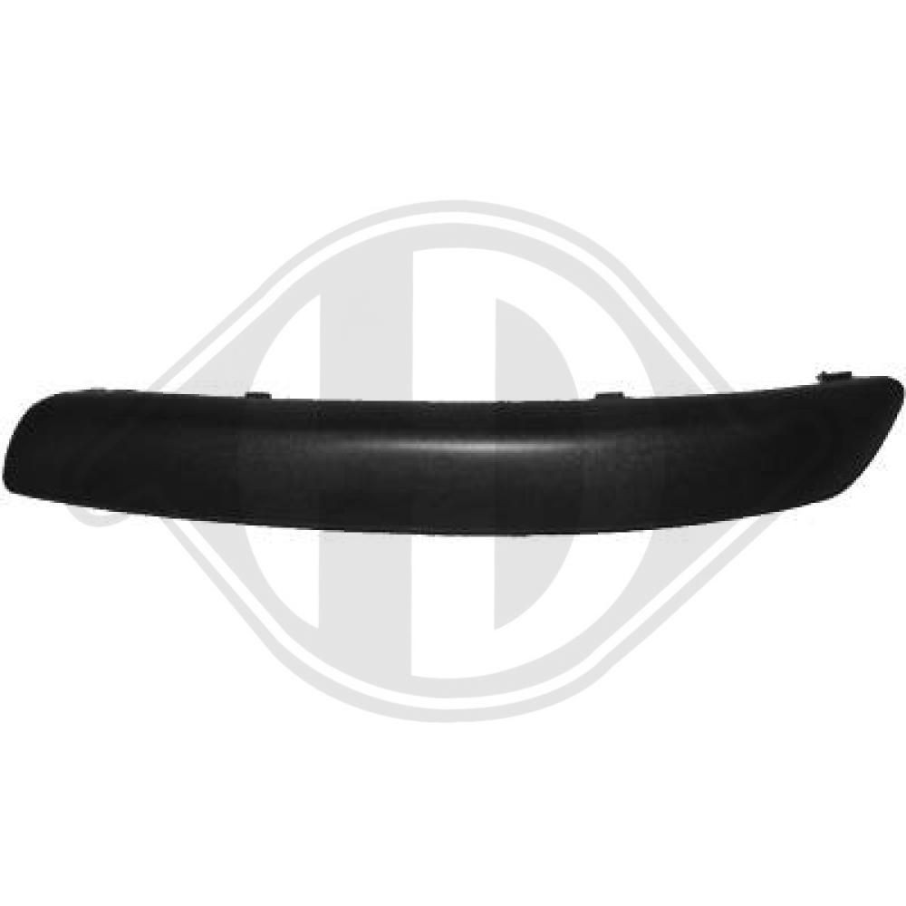 DIEDERICHS 2214063 Bumper moulding GOLF 1.4 TSI 160 PS Petrol 2009